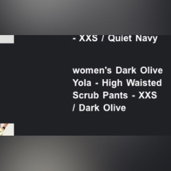 3 pair bundle Figs Scrub Pants XXS - Picture 11 of 11